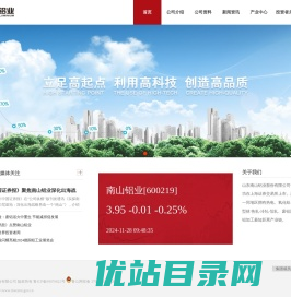 山东南山铝业股份有限公司